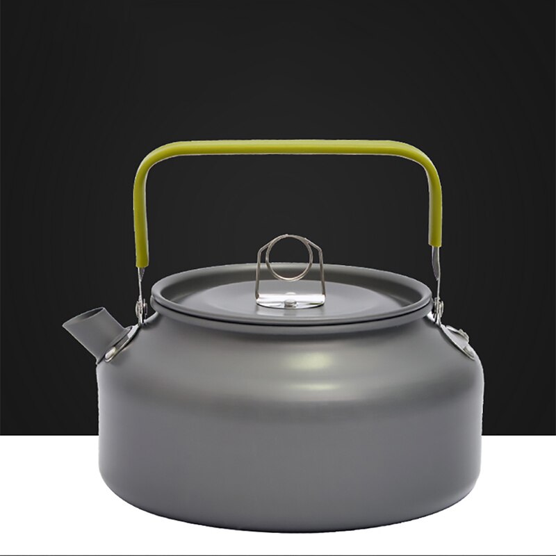 Stainless Steel Coffee Maker Pot Outdoor Camping Stovetop Tea Kettle Water Pot Espresso Percolator 0.8L/1.2L Coffee Maker