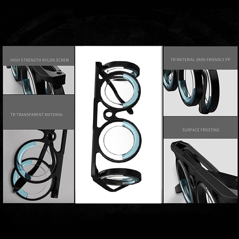 Durable Anti-Sickness Glasses For Cars Ships And Airplanes 3D Vertigo Prevention For Children Portable Lensless Glasses