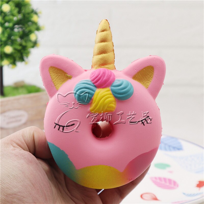 Neue Squishy Einhorn Pu Langsam Steigenden freundlicher Dekompression Lustige Spielzeug für: Rosa
