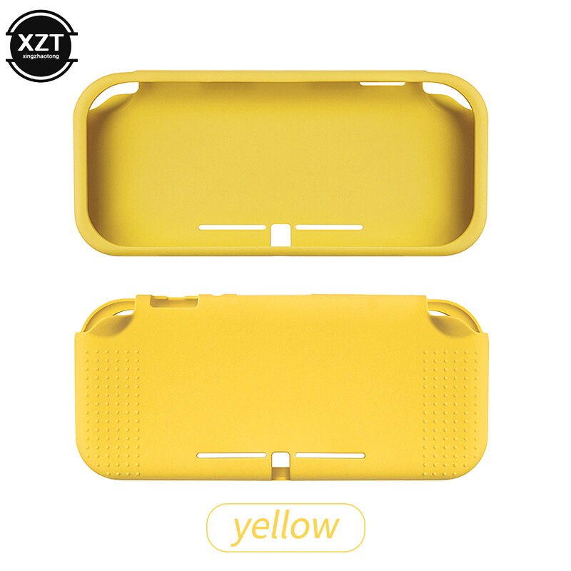 Case Voor Nintendo Schakelaar Lite Zachte Silicone Case Cover Silicon Beschermhoes Tpu Schelpen Voor Nintendo Schakelaar Lite Fundas Coque: YELLOW