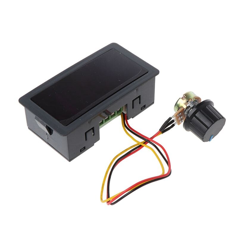 DC 6-30V 12V 24V 15A Max PWM Motor Speed Controller With Digital Display