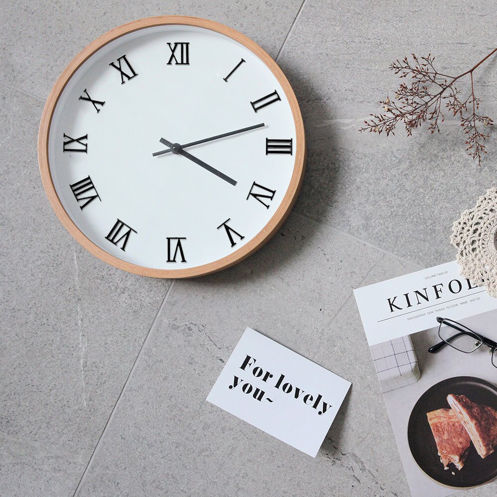 5 stuks klokbewegingsnummer plastic romeinse cijfers klokaccessoire voor doe-het-zelf klok maken klokbeweging voor klok thuis