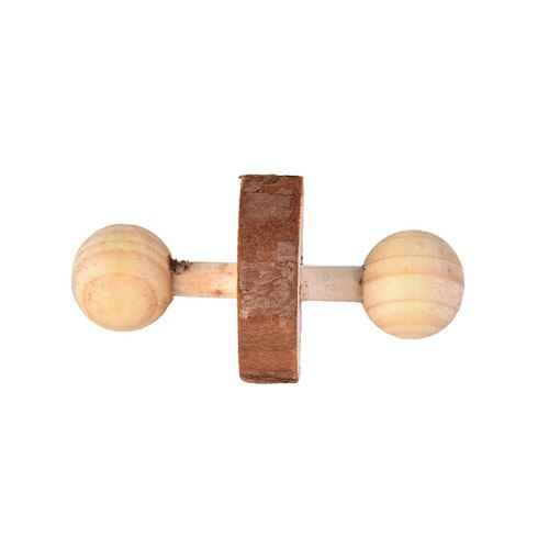 Konijnen vogels kiezen klein speelgoed appeltakken houten dierenbenodigdheden voor chinchilla speelgoed katten speelgoed hamster houten accessoires: 012