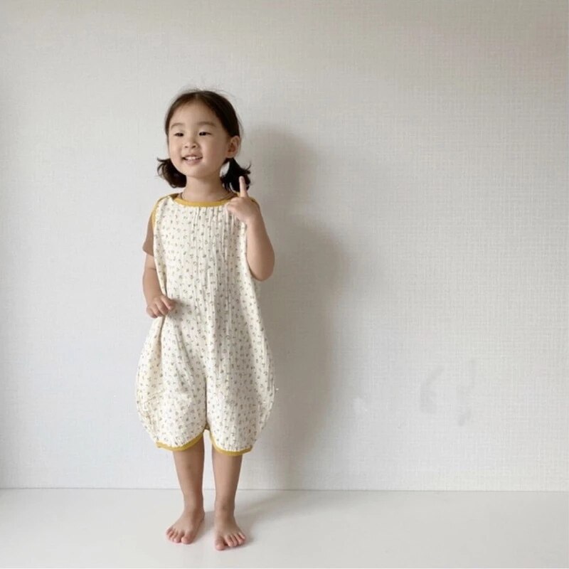 Zomer Koreaanse Baby Baby Slaapzakken Peuter Jongen Meisje Polk Dot Slapen Deken Katoen Bloemen Slaapzak Voor Babie