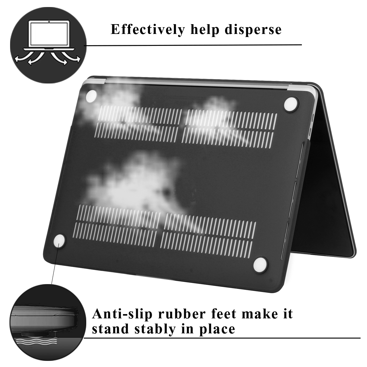 Etui na laptopa Apple MacBook Air 13/11/Pro 13/15/16/Macbook biały A1342/Macbook 12 &quot;(A1534) przezroczysty twardy powłoki