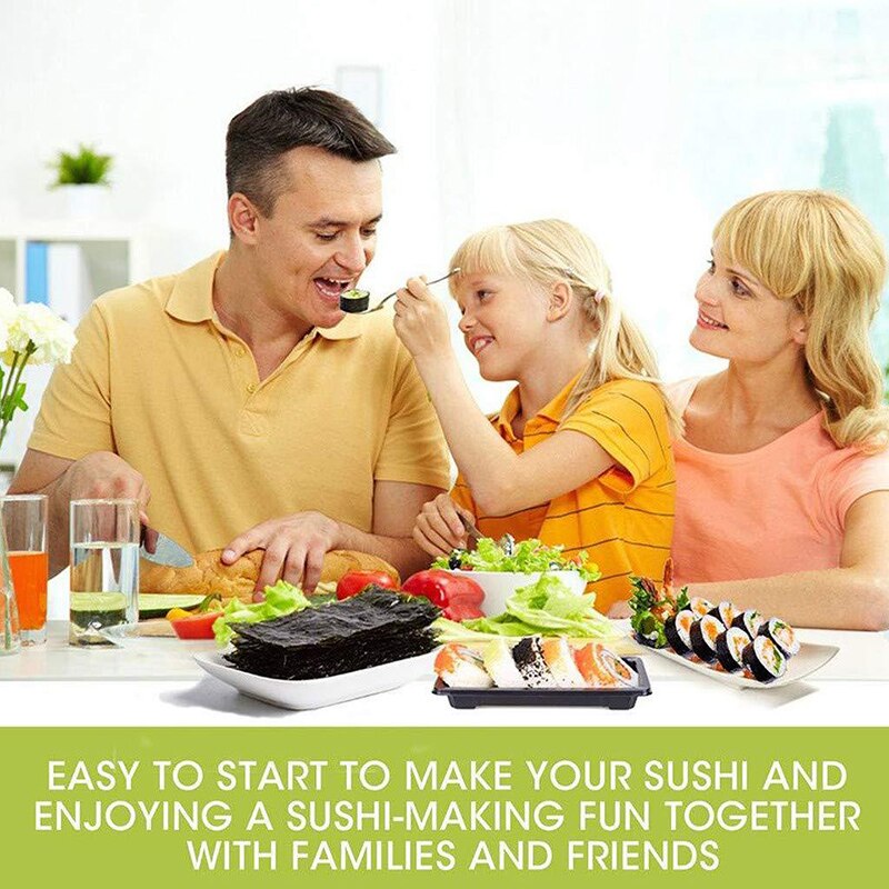 Groente Vlees Rolling Tool Sushi Roller Maker Voedsel Machine Kool Blad Vlees Rolling Tool Keuken Gadgets Sushi Gereedschap