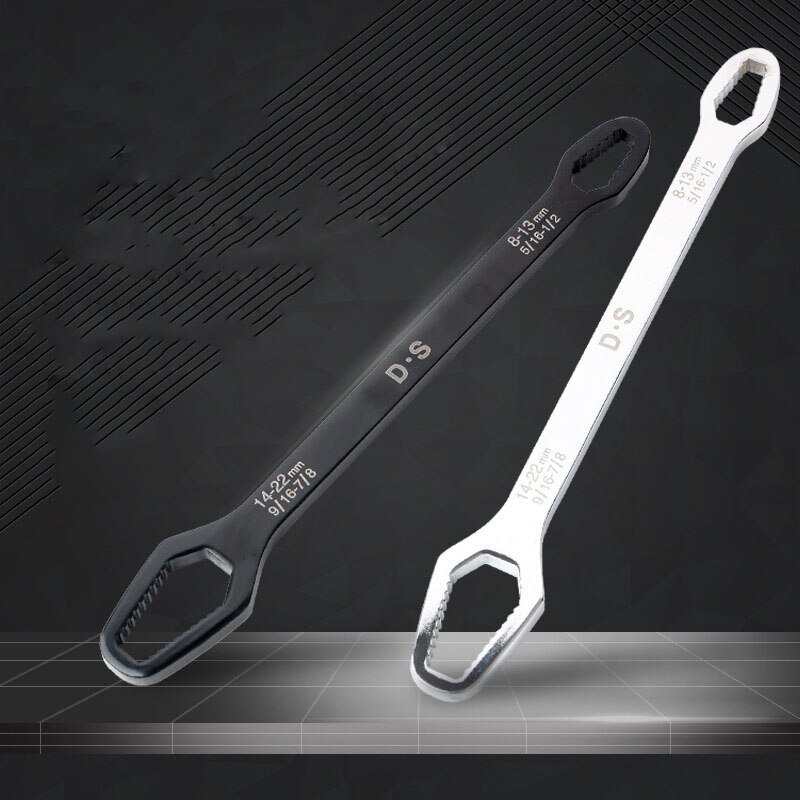 Llave Torx Universal ajustable para gafas, llave de trinquete para bicicleta, motocicleta, herramientas de reparación de coche, 8-22mm