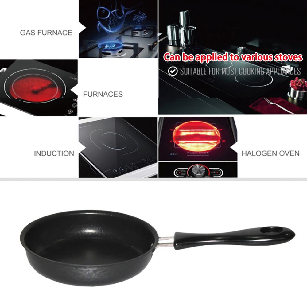 Mini Frying Pan Poached Protable Egg Household Small Kitchen Cooker Cookware