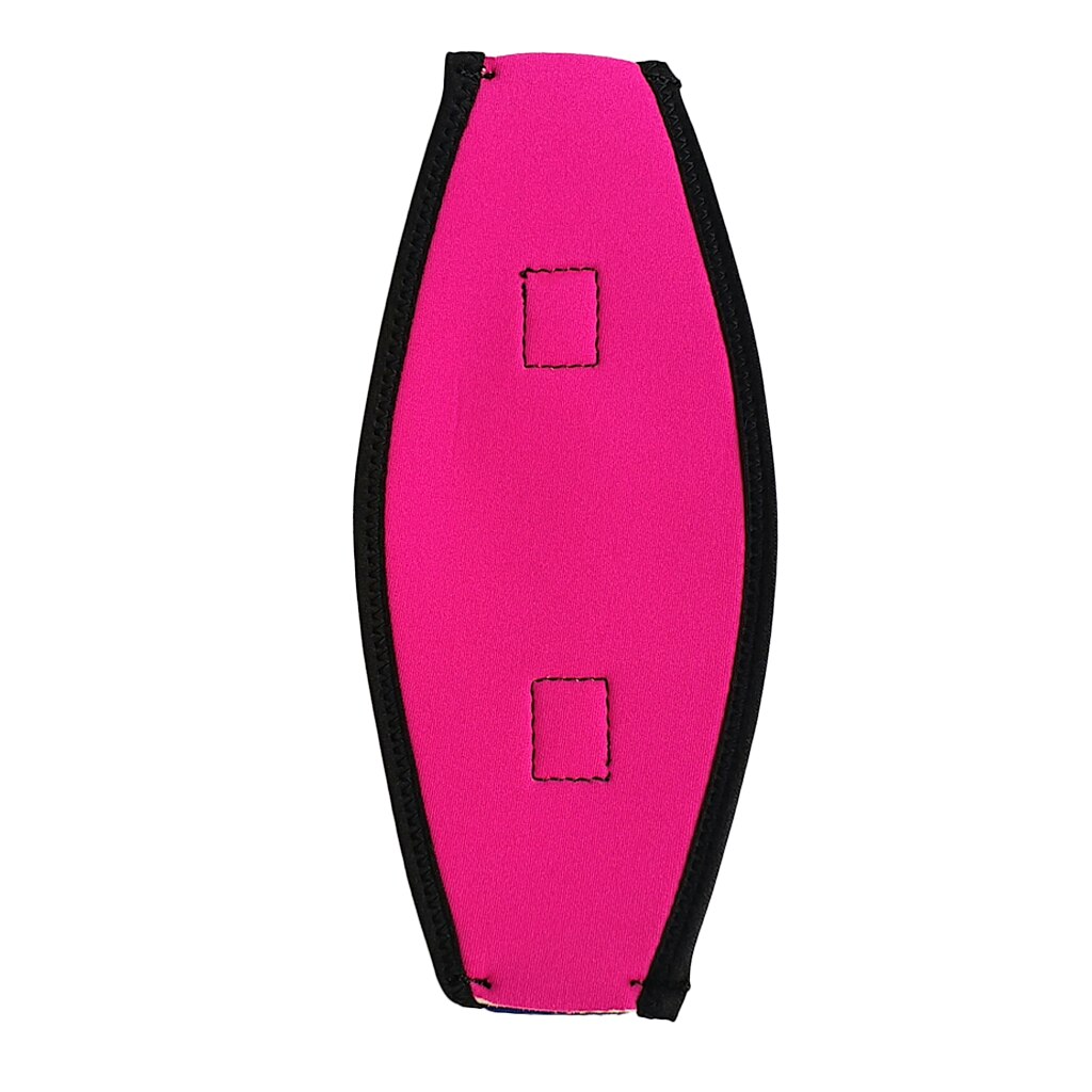 Comfort Scuba Diving Swimming Mask Strap Cover Hair Wrap Band Protector Water Sports SCUBA Snorkeling Gear Equipment Accessories: Rose Red as describ
