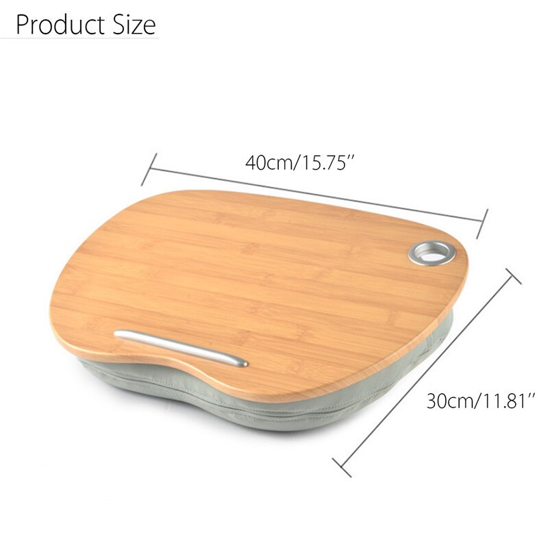 Supporto per Laptop multifunzione supporto per poggiatesta cuscino per ufficio cuscino per pisolino ginocchio tavolo in legno scrivania per Laptop Tablet telefono Flip portatile all&#39;aperto