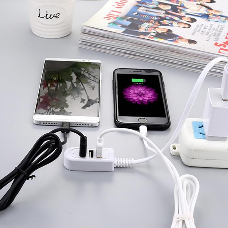 3 USB 3.0 Ports Dock Hab HUB Long Cable High Speed USB HUB For MacBook Pro Desktop USB 3.0 Splitter Laptop Adapter