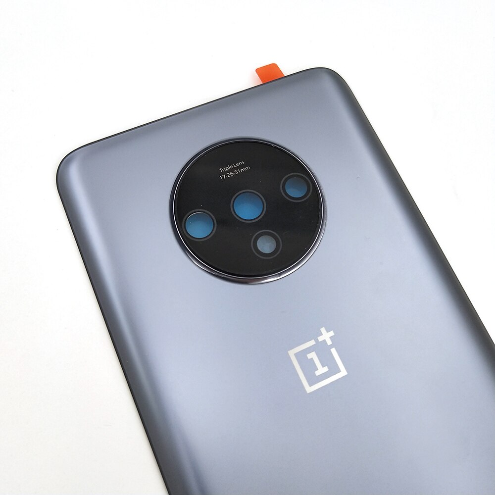 Back Glass OnePlus 7T Battery Cover Door One Plus 7T Rear Housing Case 1+ 7t Battery Cover Panel Replacement With Camera Len