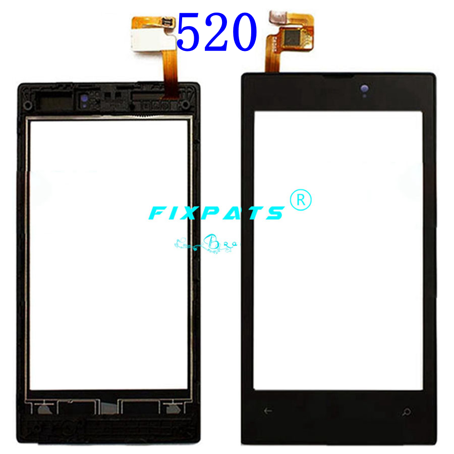 Originele 620 Touch Screen Voor Nokia Lumia 620 N620 Touchscreen Digitizer Sensor Voor Glas Lens Panel 650