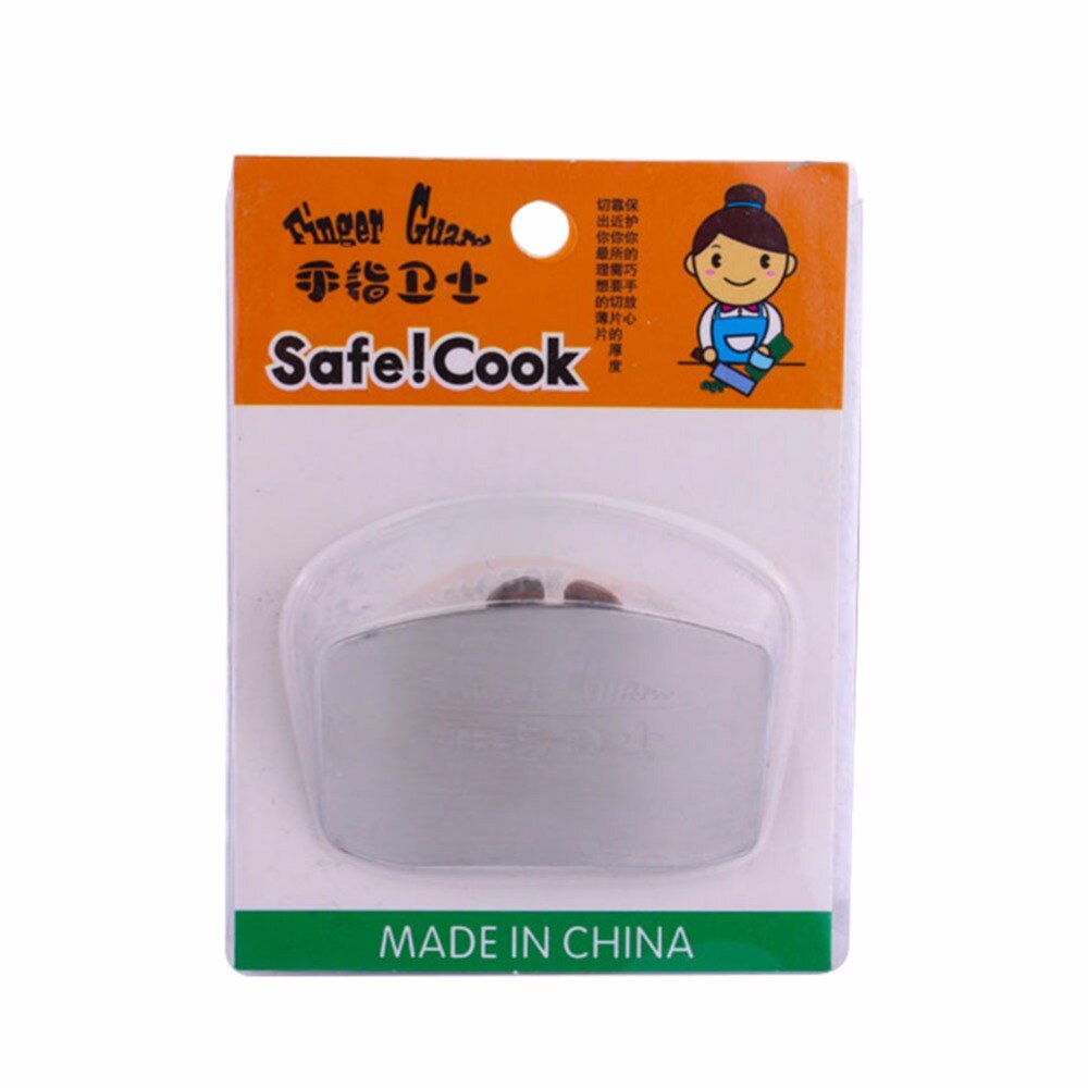 Finger bewachen Schutz Messer Helfer Nicht Zu Verletzen Kochen Hand Werkzeuge Cutter Edelstahl Finger Schützen Finger Küche Werkzeug