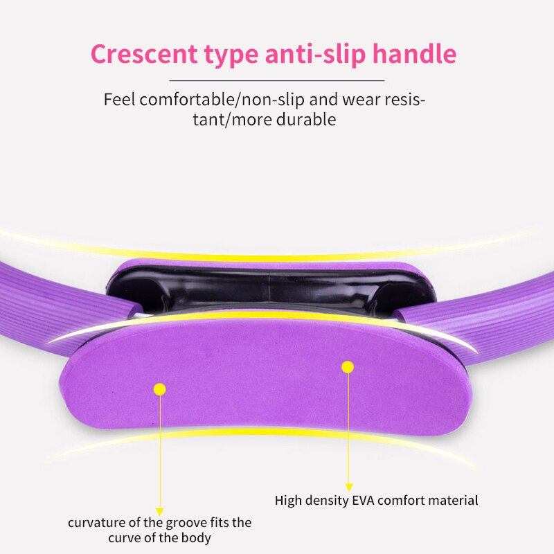 Yoga Cirkel Pilates Ring Comfortabele Sport Training Ring Vrouwen Fitness Accesoorie Kinetische Weerstand Pilates Cirkel