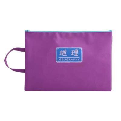1 pcs Document bag canvas A4 student tote bag book bag single-layer tuition bag information storage work bag tuition bag: NO4
