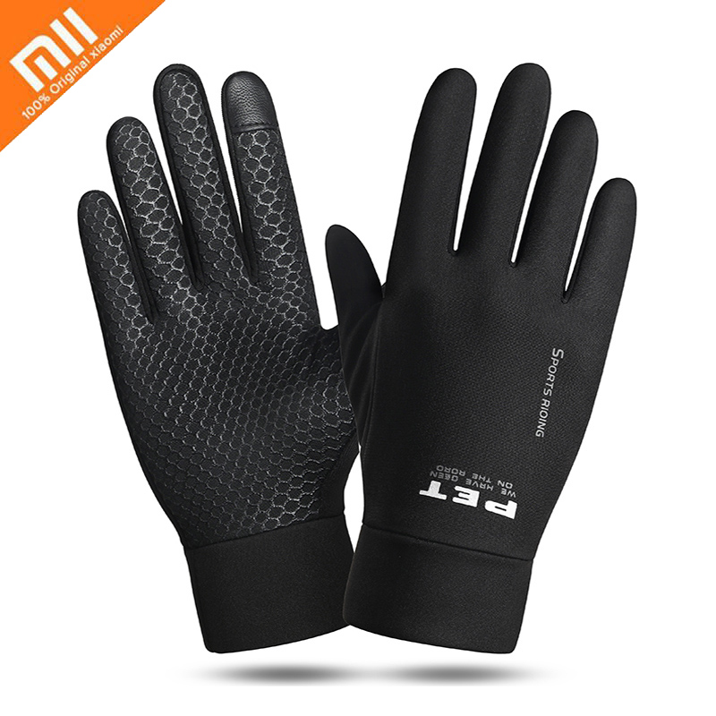 Xiaomi-guantes cálidos de invierno para hombre y mujer, antideslizantes, resistentes al viento, transpirables, para pantalla táctil, para deportes, montar y esquiar