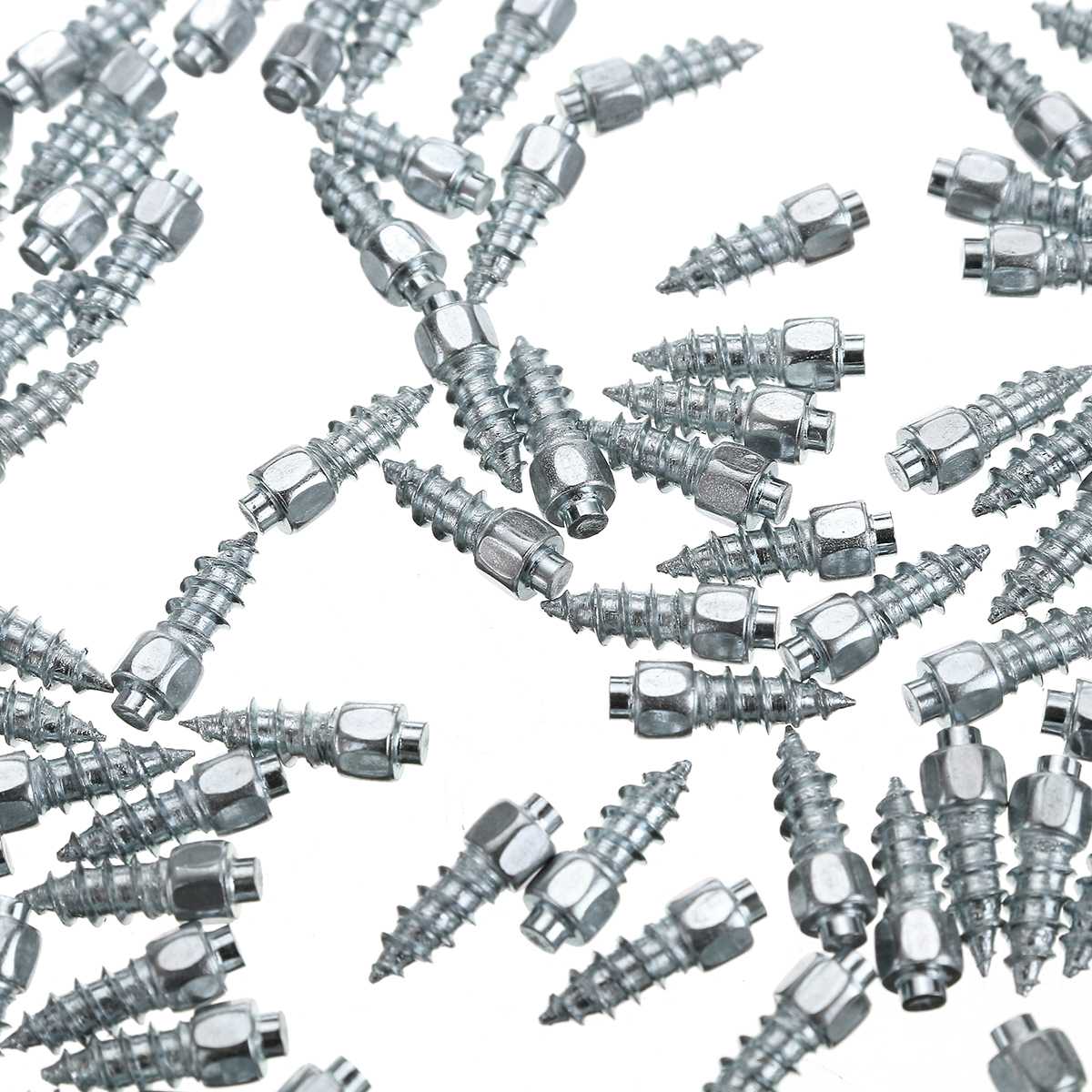 Clous à vis en métal antidérapants pour pneus, 12mm, 100/200/300/400 pièces, pointes de neige, pour voiture, SUV, moto, ATV, hiver