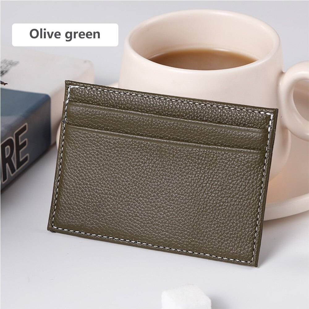 2020 adisputent venda quente moda senhoras couro do plutônio mini carteira cartão titular da chave zip coin purse bolsa de embreagem bolsa moedas sacos finos: olive green