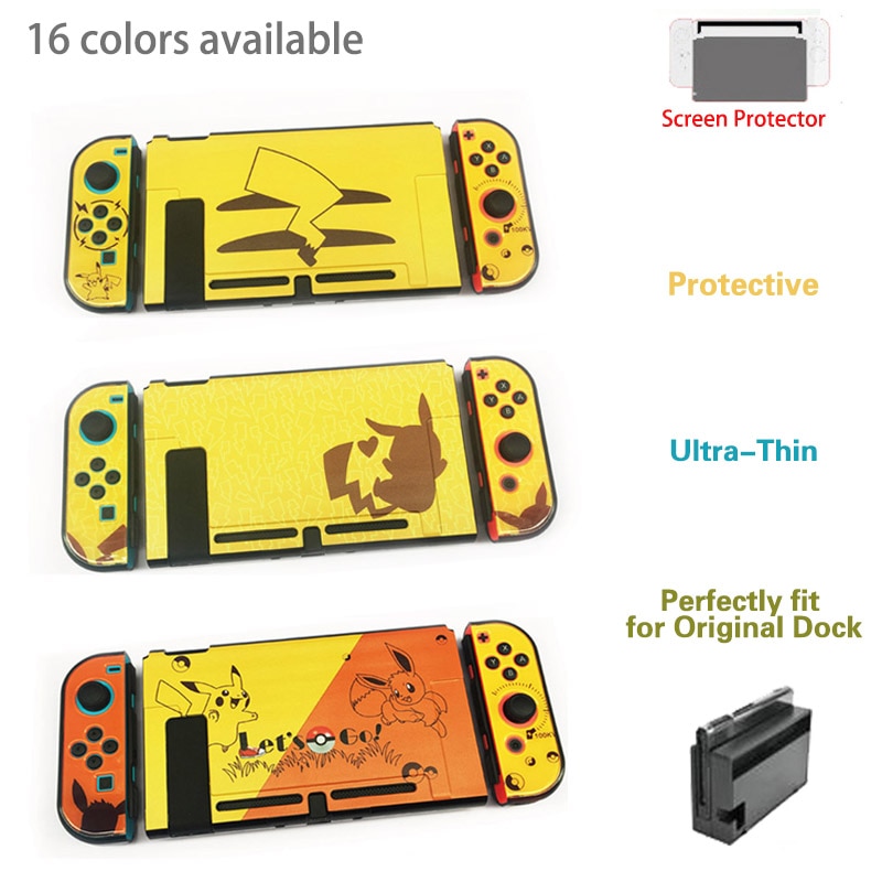 Nintend Switch Hard Protective Case Cover Shell For Nitendo Switch Console Joy-Con Controller Anti-Slip Shell Direct Docking