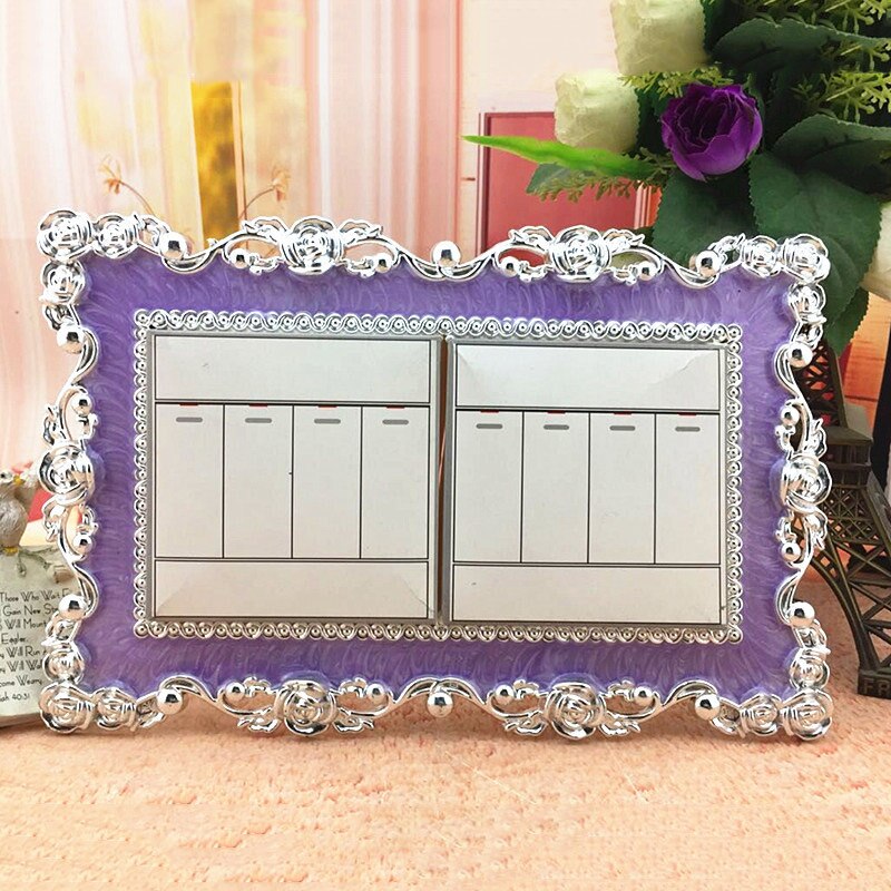 Hars Dubbele Lichtschakelaar Surround Socket Vinger Plaat Panel Cover Decor SKD88