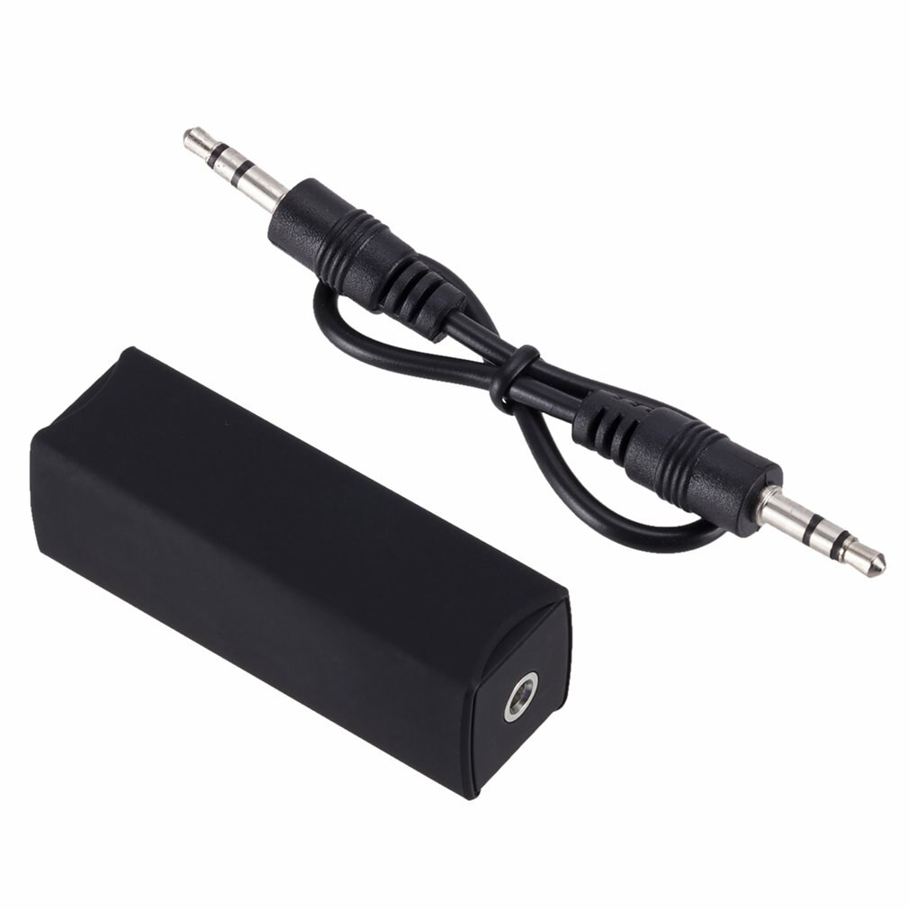 Compact En Lichtgewicht Ground Loop Noise Isolator Voor Auto Audio Systeem Home Stereo Met 3.5Mm Audio Kabel