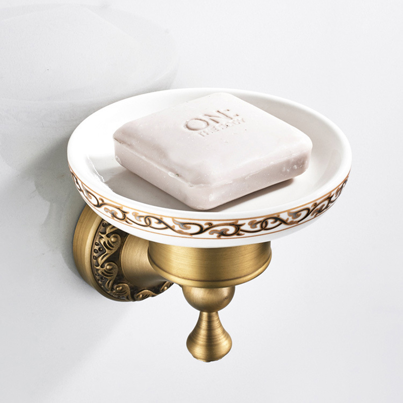 Juego de accesorios de baño antiguos, soporte de papel de latón, accesorios de baño, soporte escovado para inodoro montado en la pared, ganchos para barra de toalla