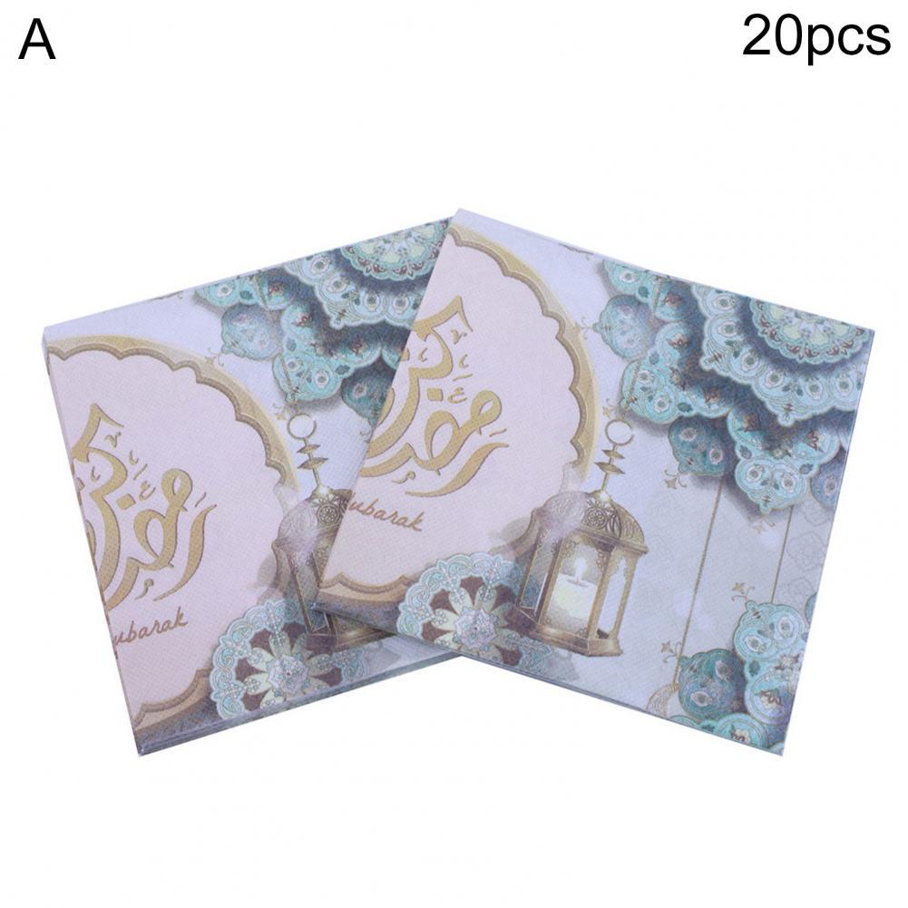 Tear-resistant 20Pcs Special Bar Decoration Paper Towel Clear Details Tissue Paper Lamp Pattern for Cafes: A