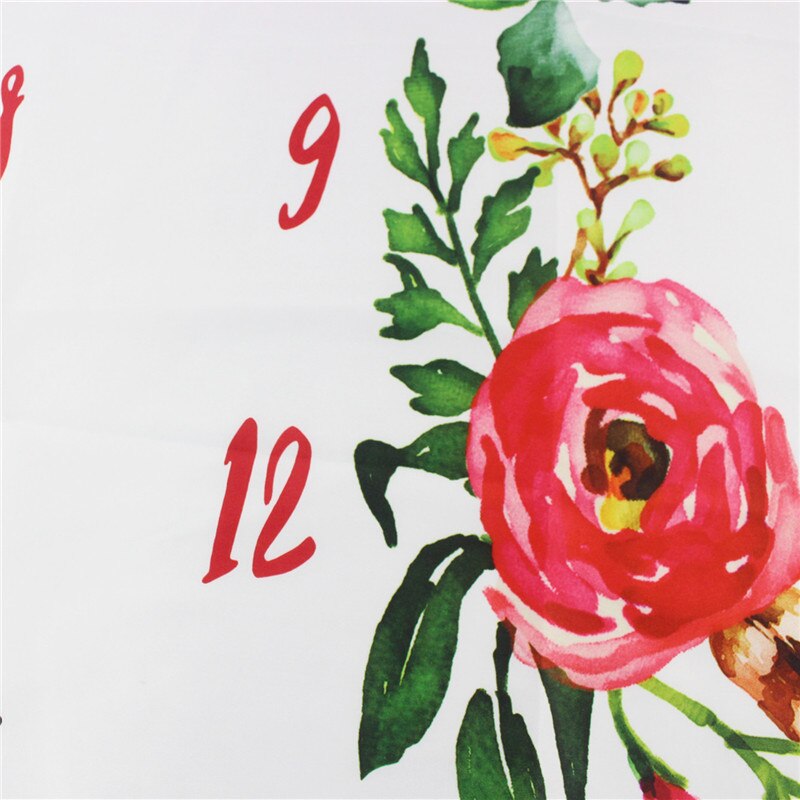 Cartoon Patroon Baby Baby Milestone Foto Props Achtergrond Dekens Spelen Matten Geheugen Tapijt Achtergrond Doek Kalender Foto