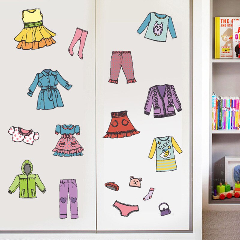 Abstract Cartoon Stickers, Decoratie Muur Kast/Glas Stickers, PVC Plane muursticker, Decoraties Voor Huis