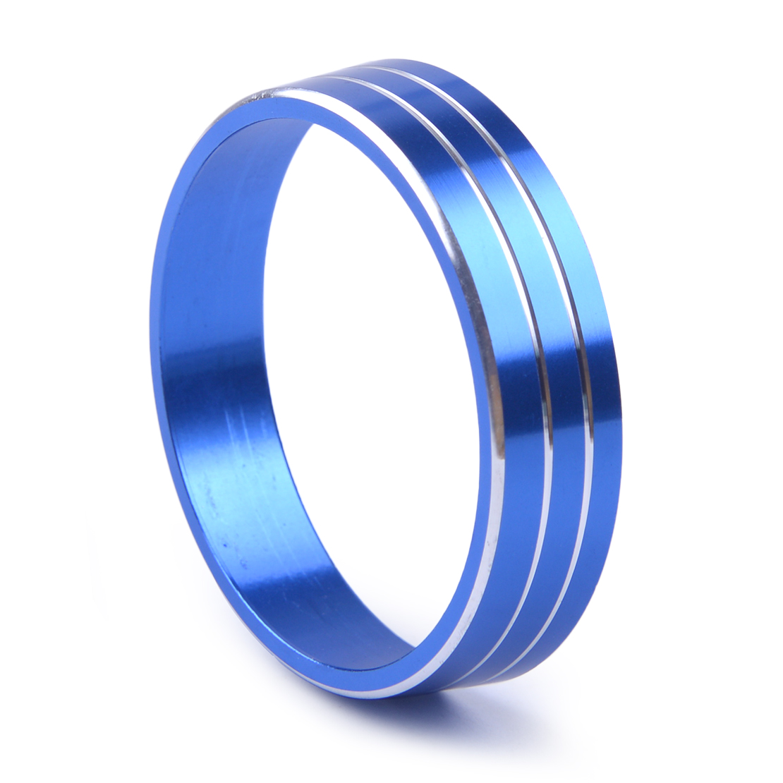 DWCX A/C Heater Climate Control Switch Panel Buttons Knobs Cover Trim Ring Fit For Mitsubishi Lancer Outlander: Blue