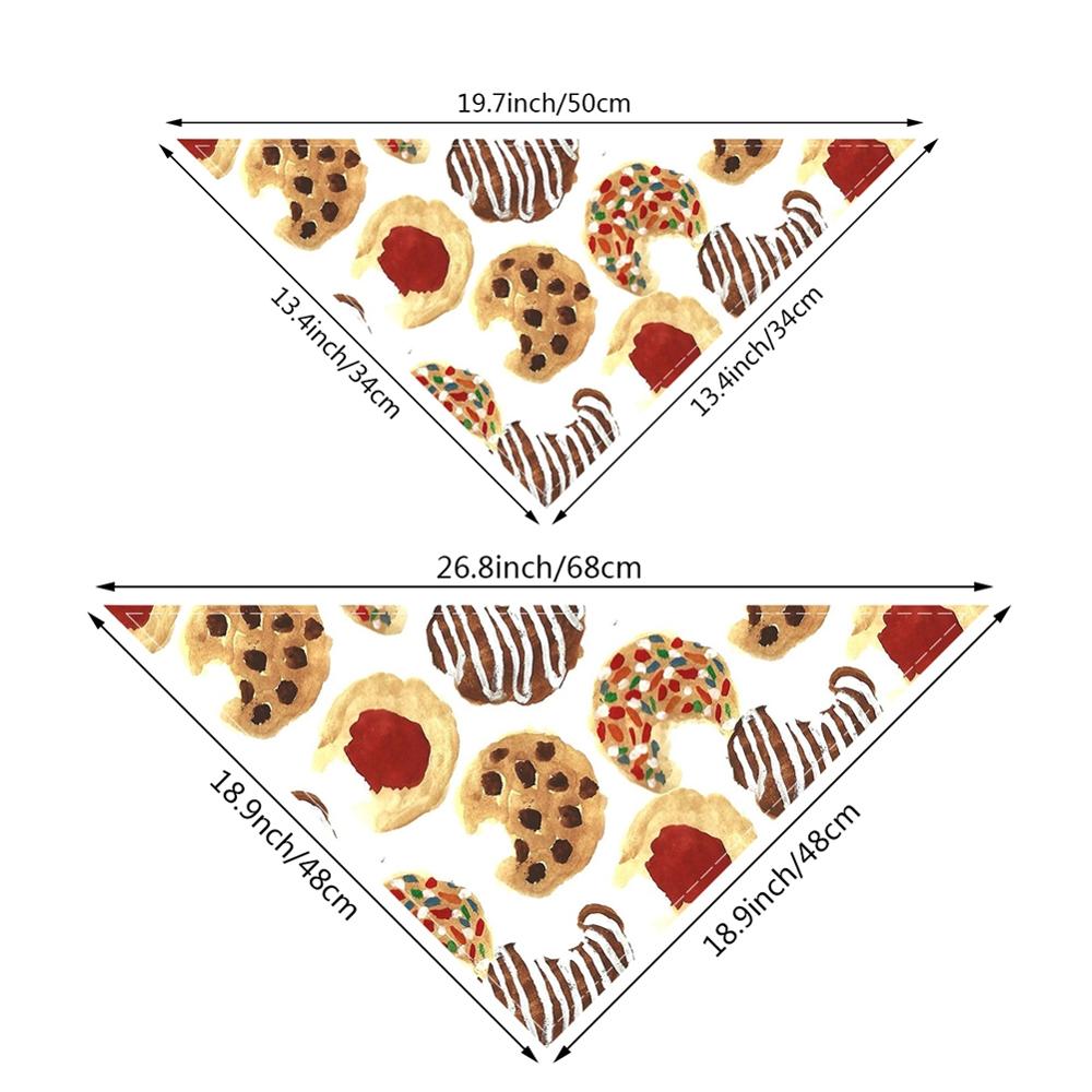 animal de compagnie chien chat Bandana collier foulard Triangle cou écharpe salive mignon dessin animé modèle doux tissu accessoires pour animaux de compagnie fournitures