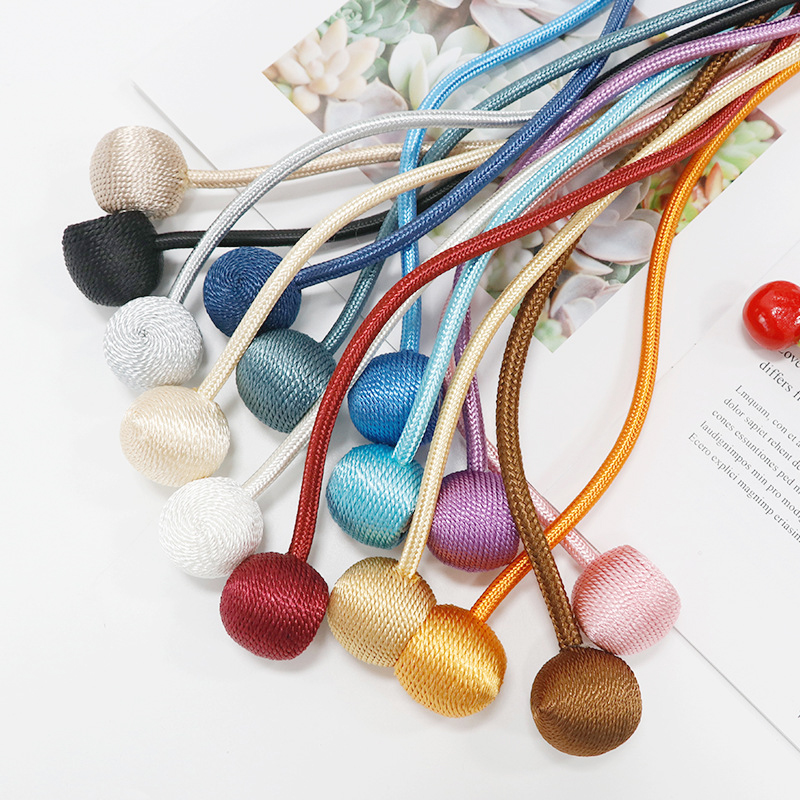 Simple Magnetic Curtain Tieback Clip Curtains Buckle Holder Decorative Home Curtains Accessories