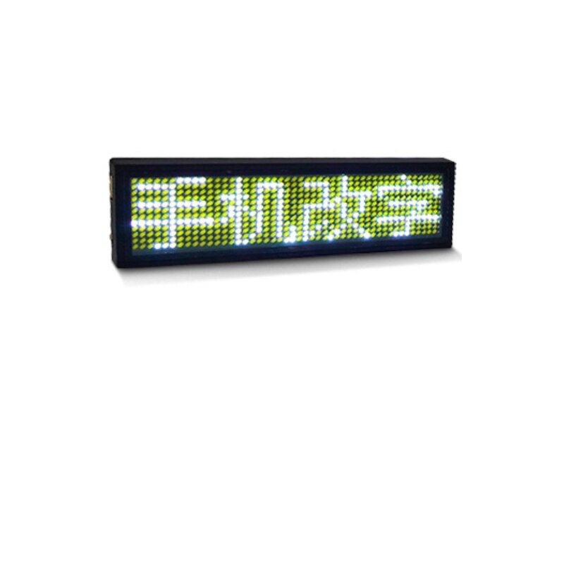 Bluetooth LED Name Abzeichen Preis Tag Restaurant Shop Ausstellung Nacht Club Hotel Digitale WILLKOMMEN Signage Led Abzeichen Clip Insignia: USB White