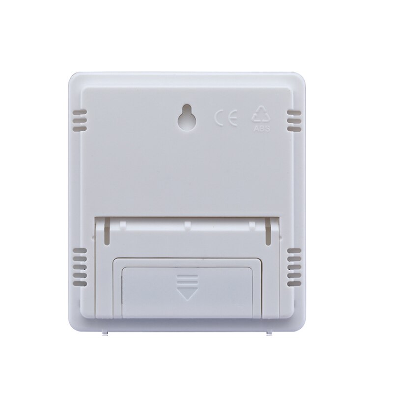 Can Stand LCD Electronic Digital Temperature Humidity Meter Thermometer Hygrometer Indoor Outdoor Weather Station Clock