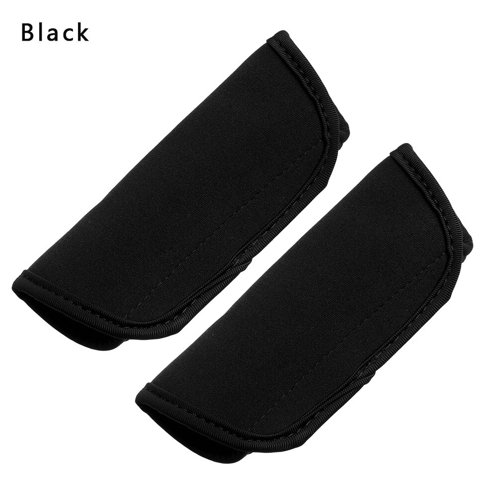 2 st / set barnvagn handtag täcka barnvagnar armstöd täcker självhäftande elastiskt vattentätt grepp täcka barnvagn tillbehör: Stil 1- svart