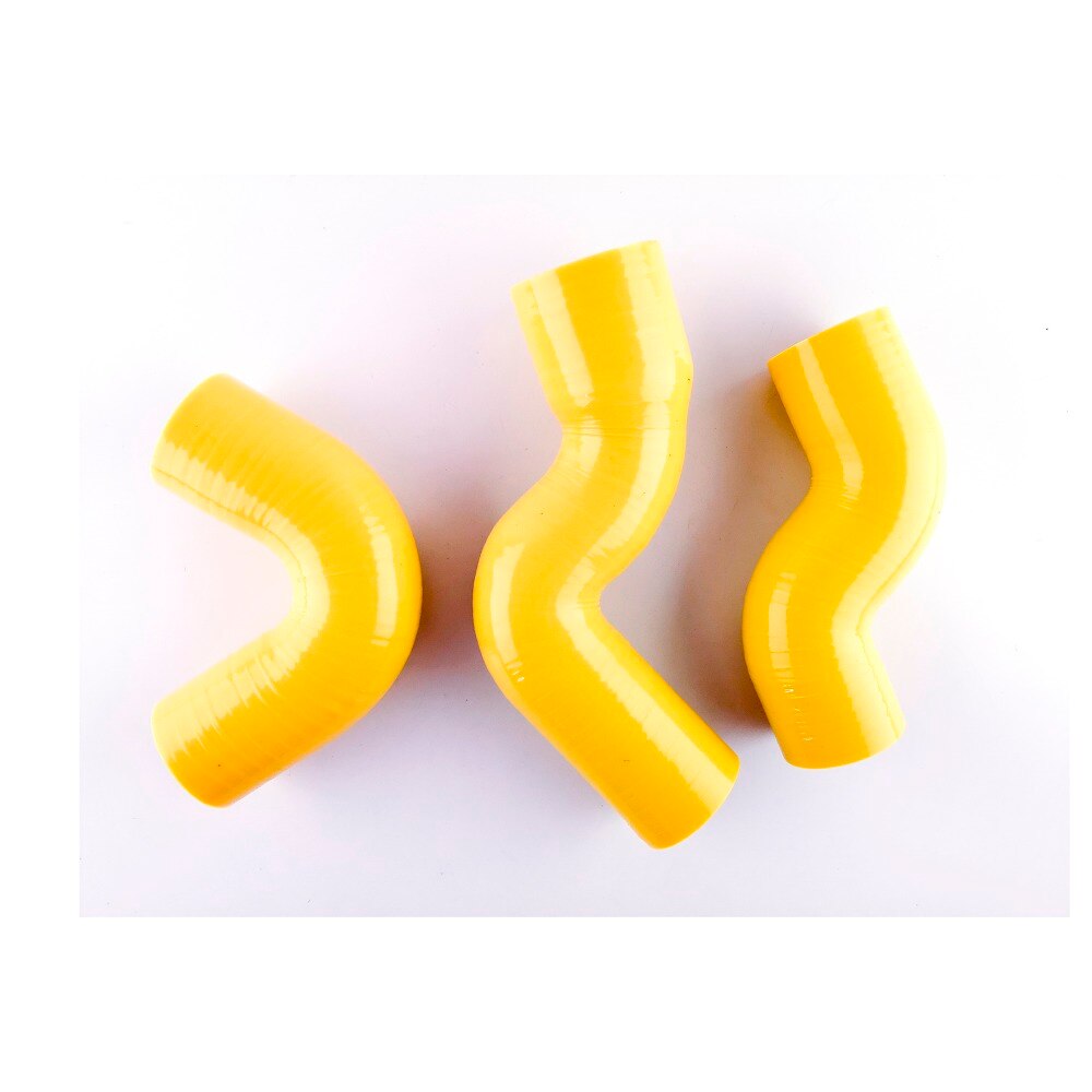 For LANDROVER DISCOVERY 2 TD5 Silicone Turbo Intercooler Hoses Kit: yellow 3ply
