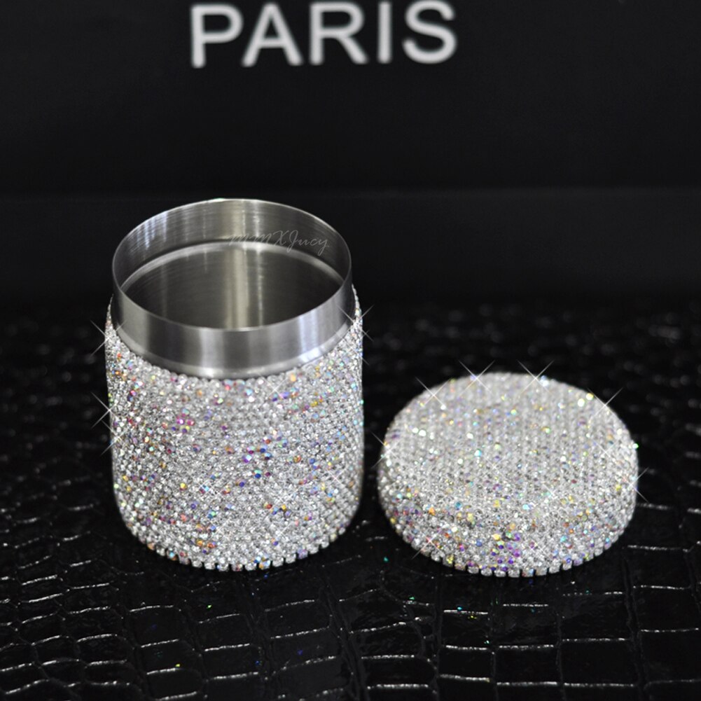 Bling strass bilförvaring städlåda dörrförvaring fathållare & hemrum hotellkontorsbord sminklåda