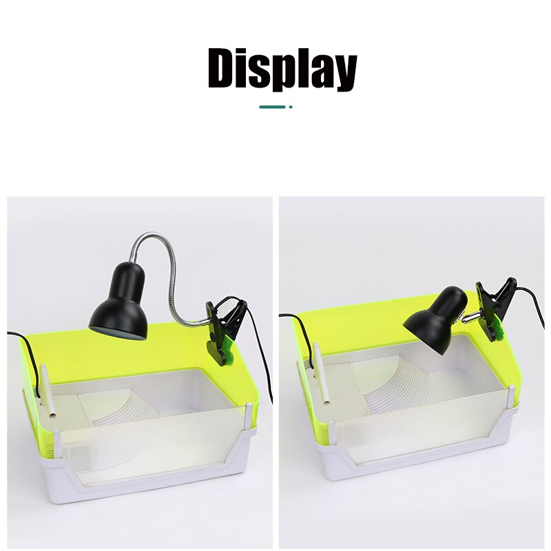 UVA UVB 3.0 impostato di portalampada per rettili per animali domestici con termometro a clip igrometro lucertola tartaruga tartaruga crogiolarsi lampadina riscaldante 220V