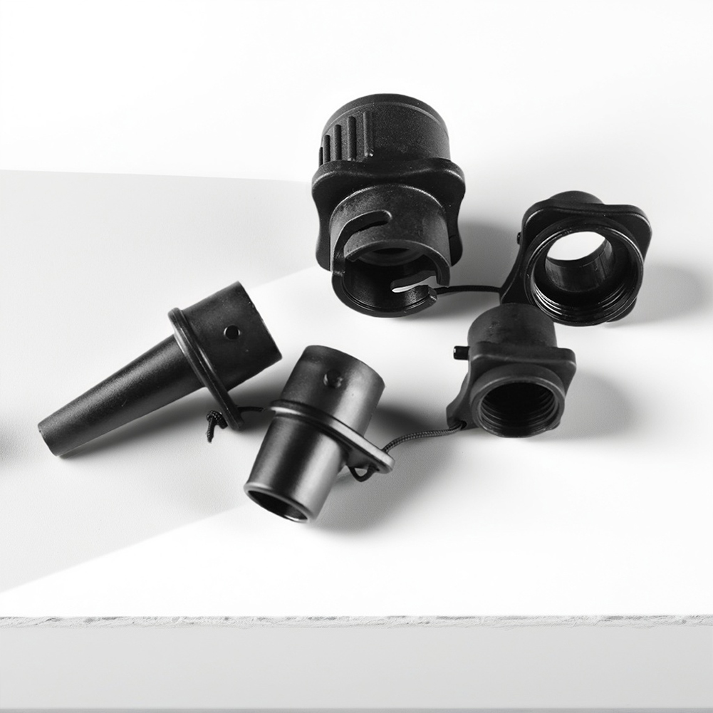 5 In 1 SUP Pump Adaptor Compressor Multi-Function Inflatable Boat Air Valve Adapter Kit Waterproof Portable for Inflatable Boat