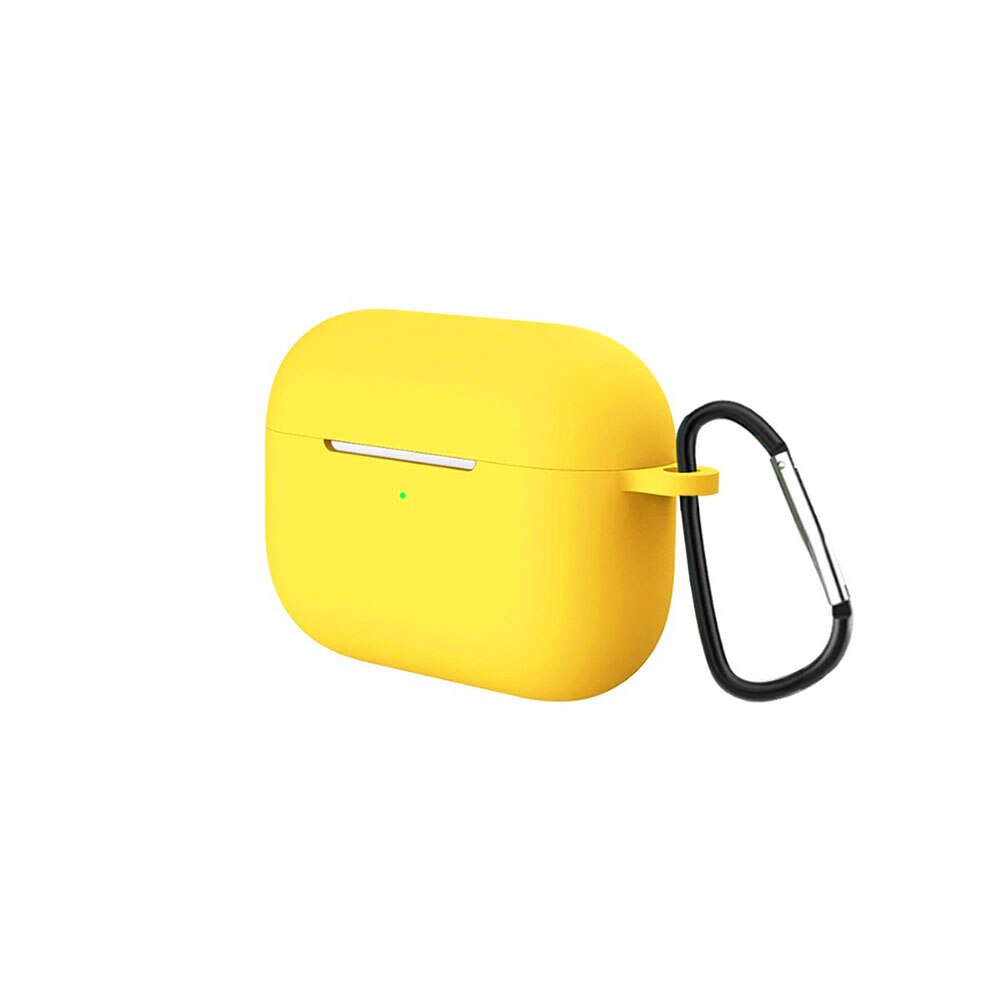 Silicone world Silicone Cover Case For Apple Airpods Pro 3 Case Bluetooth Earphone Protective Case Earphone Accessories: WHITE