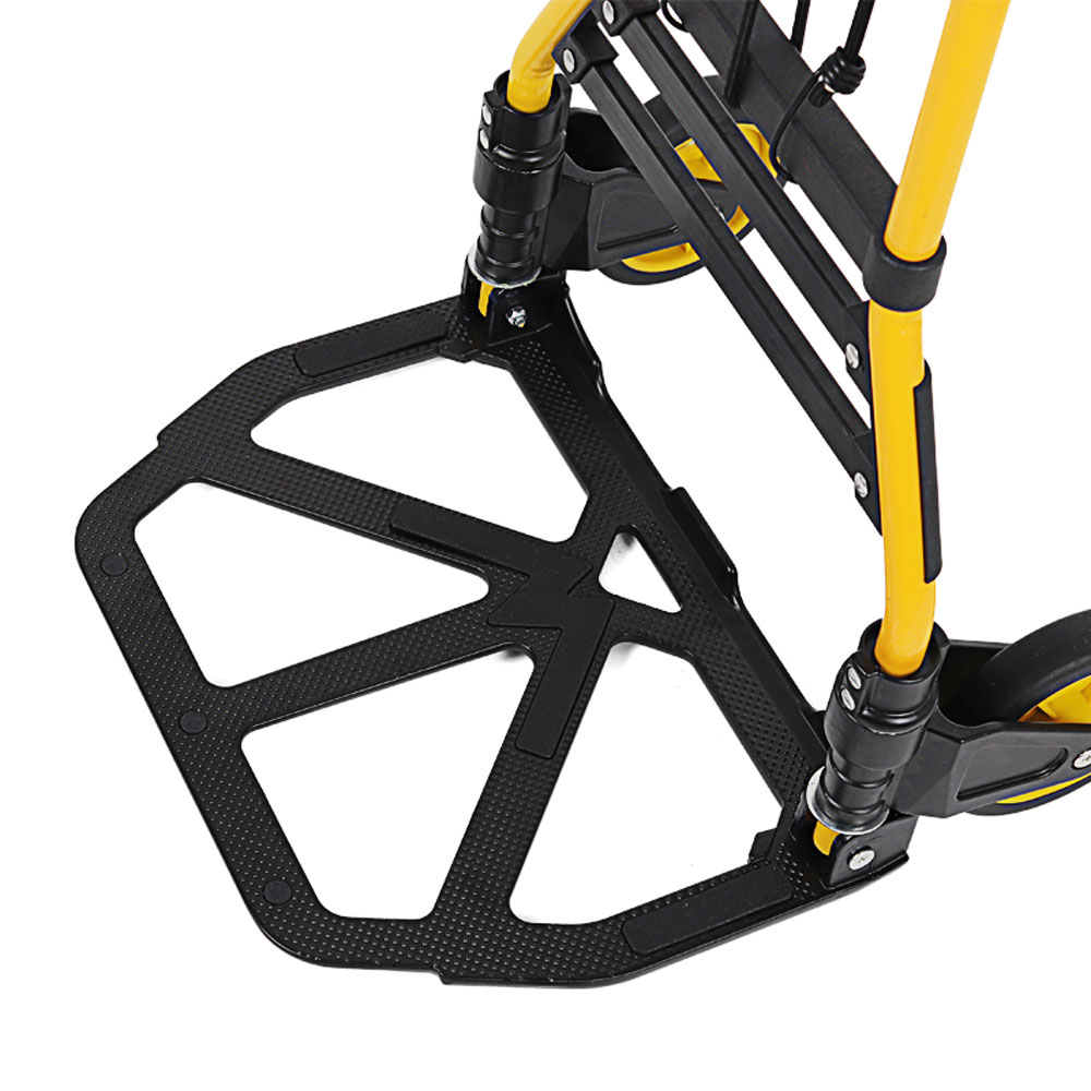 Folding Portable Trolley Convenient Load-Carrying Luggage Grocery Shopping Cart Trailer