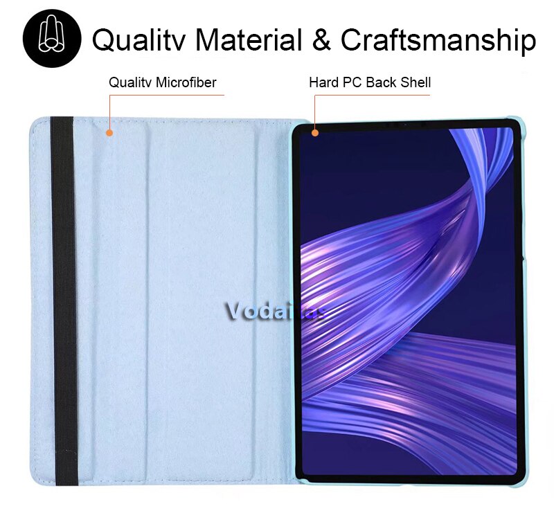 Tablet Case for Realme Pad 10.4 inch RMP2102 RMP2103 Leather 360 Smart Case Cover for Tablet OPPO Pad 11 2022 Funda