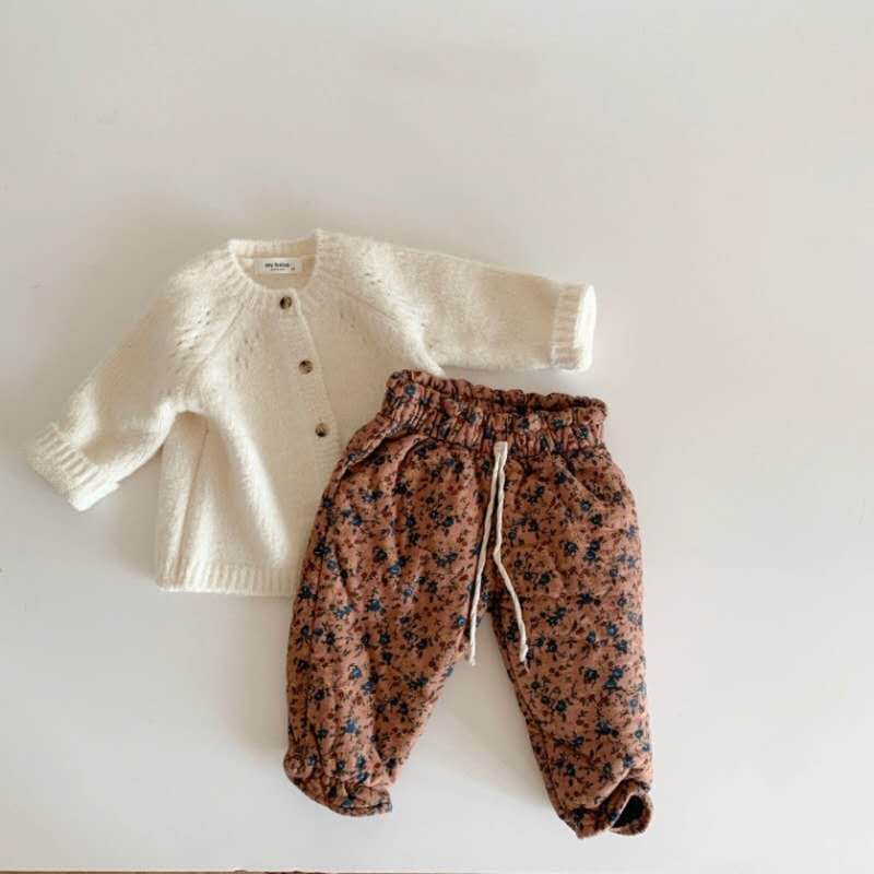 Herfst Winter Jongens En Meisjes Regelmatige Koreaanse Stijl Katoen Kinderen Trui Warm Single-Breasted Vest Lange Mouwen Effen Kleur