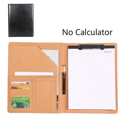 Portapapeles A4, portafolio multifunción para llenado de carpetas para documentos, organizador de material escolar, portafolio de material de oficina PU HJW311: Mezcla de color