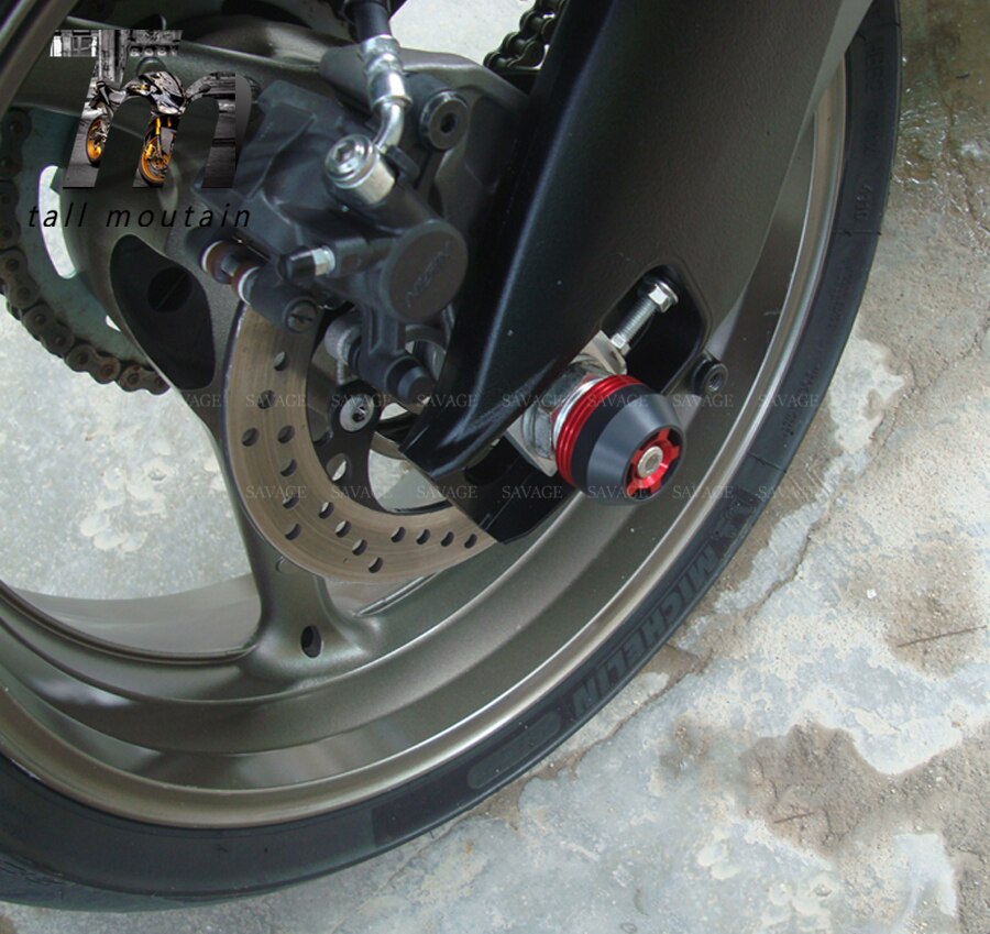 Deslizadores de horquilla de eje delantero trasero para BMW s1000cr 11 12 13 accesorios de motocicleta Protector de rueda S 1000cr