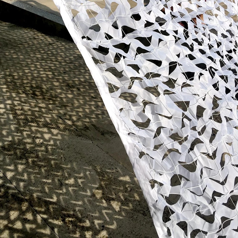 White Camouflage Net Hiding Mesh Camouflage Net Outdoor Awning Canopy Garden Garden Sun Shelter Garden Wedding Party Decoratio