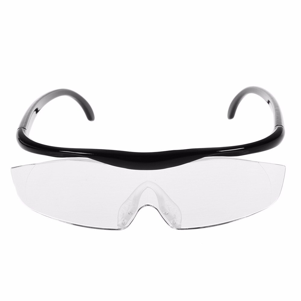 1pc forstørrelsesbriller lup briller læsebriller 160%  forstørrelses bærbare forstørrelsesbriller til forældre 2 farver