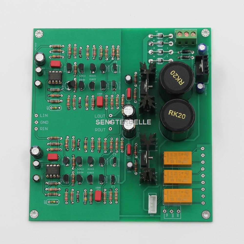 Assembeld HIFI Class A Stereo preamplifier board base on Accuphase C3850 Preamp circuit