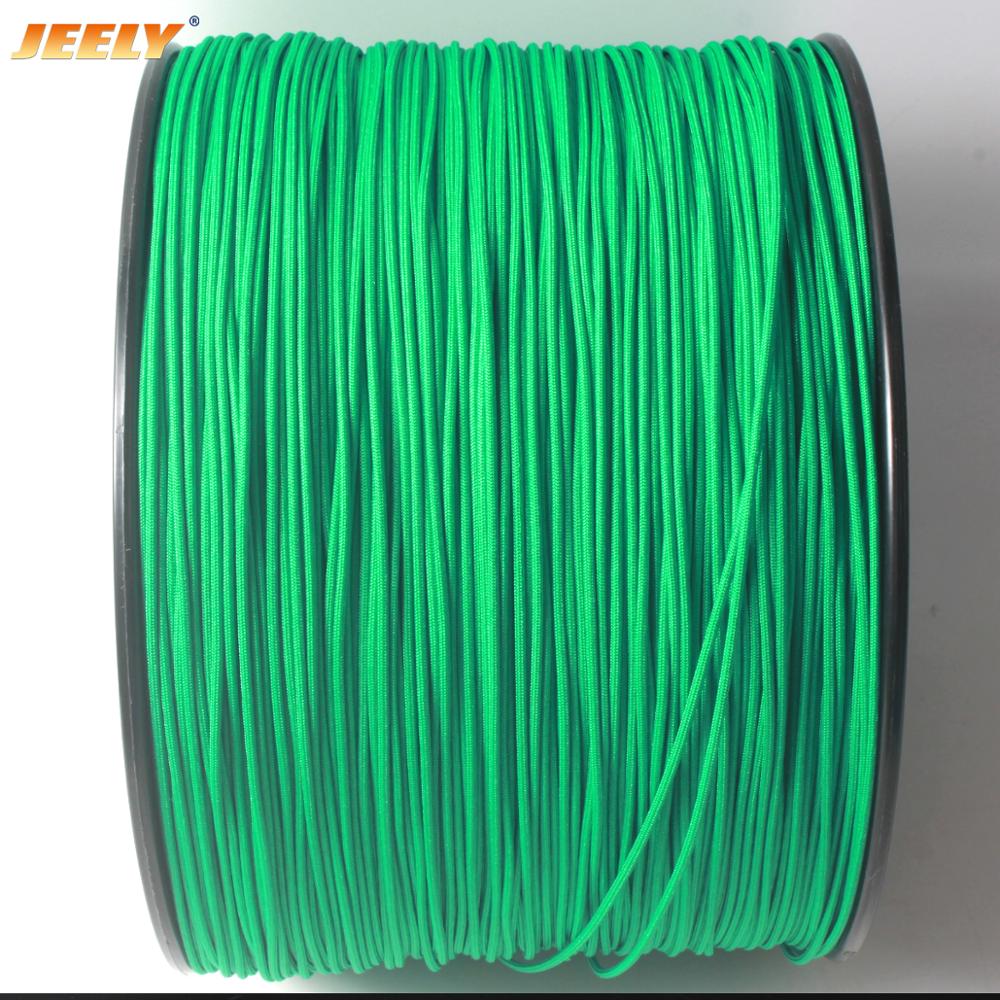 Jeely UHMWPE-Núcleo de fibra con funda de poliéster, cuerda de cabrestante de remolque, 0,7mm, 10m/50m